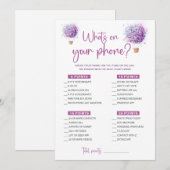 バタフライ ラリック あなたの携帯ゲーム カード (正面/裏面)