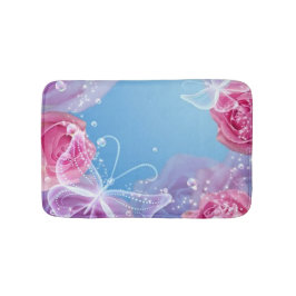 バタフライ ローズ バスマット