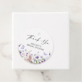 バタフライ ワイルドフラワー ブライズシャワー フェイバータグ (インサイチュ)