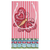 バタフライ – 抱き枕 スモールペーパーバッグ (裏面)