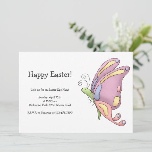 バタフライ 招待状 (スタンド正面)