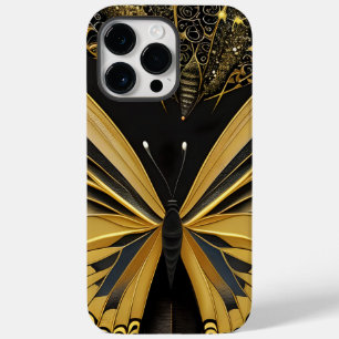 バタフライ(黒) Case-Mate iPhone 14 PRO MAXケース