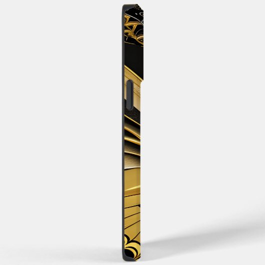 バタフライ（黒） Case-Mate iPhoneケース (裏面 / 右)