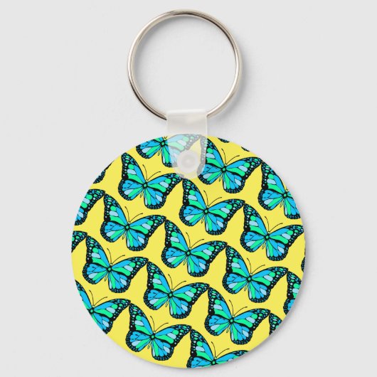バタフライ–21 キーホルダー (正面)