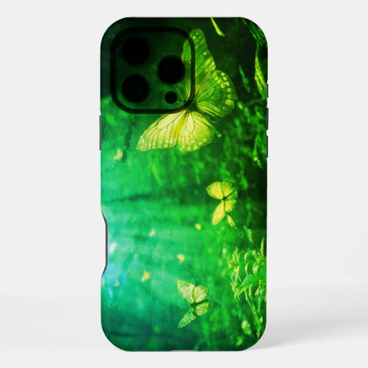 バタフライ iPhoneケース (裏面)
