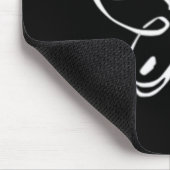 バタフライAml白血病認識度 マウスパッド (コーナー)