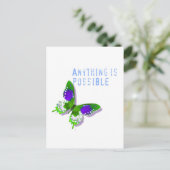 バタフライAnything可能 ポストカード (スタンド正面)