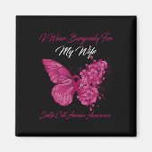 バタフライI衣服ブルゴーニュ妻の鎌細胞 マグネット (正面)