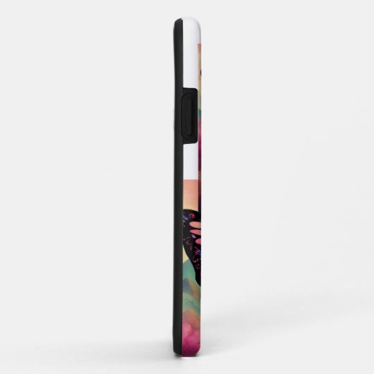 バタフライiPhoneカバー Case-Mate iPhoneケース (裏面/右)