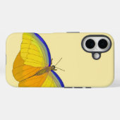 バタフライiPhoneケース Case-Mate iPhoneケース (裏面 (横))