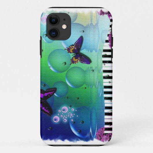 バタフライiPhone 5ケース Case-Mate iPhoneケース (裏面)