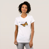 バタフライTシャツ Tシャツ (正面フル)
