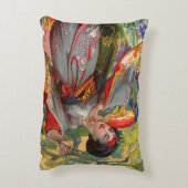 バタフライTouchアクセント枕 アクセントクッション (裏面(縦))