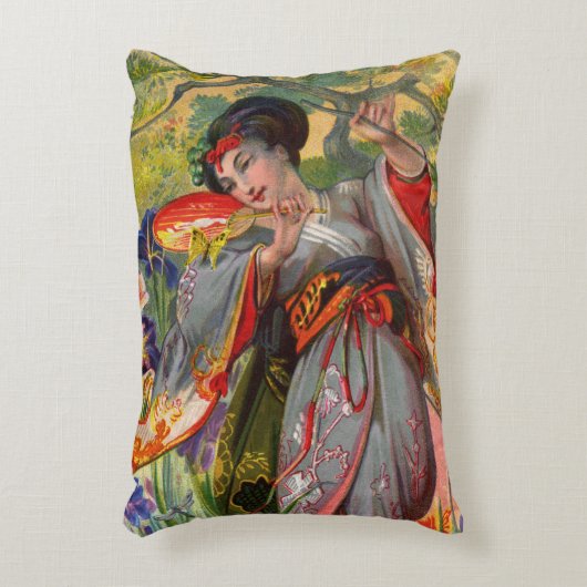 バタフライTouchアクセント枕 アクセントクッション (正面(垂直))