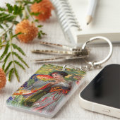 バタフライTouchキーチェーン キーホルダー (正面右)