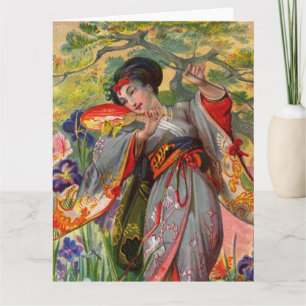 バタフライTouchビッググリーティングカード カード