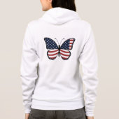 バタフライUSA昇華–62614 パーカ (裏面)