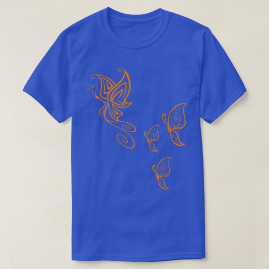 バタフライY2K美学フェアリーコグランジア妖精コル Tシャツ (デザイン正面)