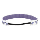 バタフラスリップまたは滑ることイ アスレチックヘッドバンド (裏面)