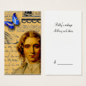 バタフランスのーフの店つるラベル (正面&裏面)