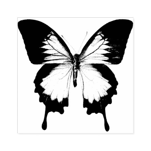 バタフ実在ロラバーアートスタンプ ラバースタンプ (インプリント)