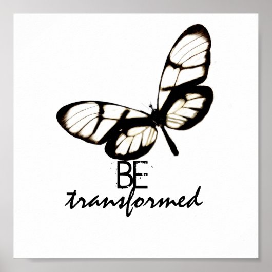 バタフ感動的ラアートポスターの変身 ポスター (正面)