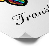 バタフ感動的ライヒーリングポスター ポスター (角)