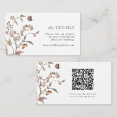 バタフ素朴ボホ詳細カード エンクロージャーカード (正面/裏面)