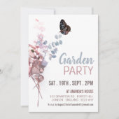 バタフ葉ィーエレガントパーティー 招待状 (正面)