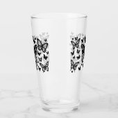 バタフ賛美ィー・イン・ブラック タンブラーグラス (左)