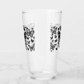 バタフ賛美ィー・イン・ブラック タンブラーグラス (右)