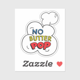 バタポップ・アートのーだ！おもしろい漫画ブックアポップ・アートのートポップコーンプン シール