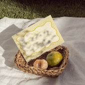 バタモダンーイエロー結婚反応カード 出欠カード