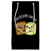 バターおもしろいフードプンダーク スモールペーパーバッグ (正面)