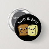 バターおもしろいフードプンダーク 缶バッジ (正面&裏面)