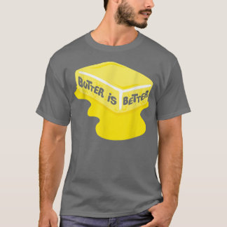 バターがシェフ素晴らし料理 Tシャツ