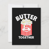 バターでひとつになる映画のポップコーン シーズンカード (正面)
