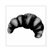 バターのフレーク状クロワッサンフランスのクレセント菓子 ラバースタンプ (インプリント)