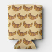 バターのフレーク状クロワッサンフランスのクレセント菓子 缶クーラー (裏面)