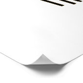 バターは決して食べ物おもしろいを食べないよりも遅い ポスター (角)