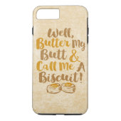 バターを塗ってお尻をビスケットと呼んでくれ Case-Mate iPhoneケース (裏面)