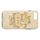 バターを塗ってお尻をビスケットと呼んでくれ Case-Mate iPhoneケース (裏面(横))