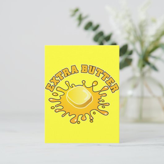 バターを塗れ! ポストカード (スタンド正面)