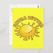バターを塗れ! ポストカード (正面/裏面)