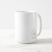 バターを私のパン、ネクター&ネスト コーヒーマグカップ (正面右)