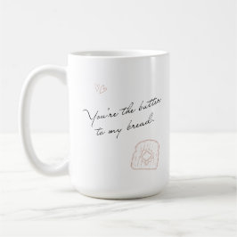 バターを私のパン、ネクター&ネスト コーヒーマグカップ