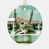 バターイエス・キリストの大きい接地イエス・キリスト セラミックオーナメント (左)