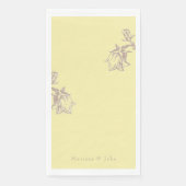 バターイエローのシノワズリ  (正面)