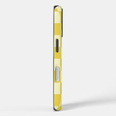 バターイエローチェッカー Case-Mate iPhoneケース (裏面 / 右)