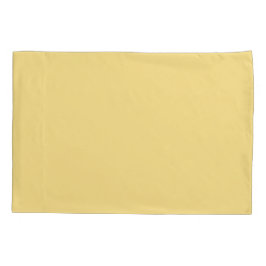 バターイエローピローケース 枕カバー
